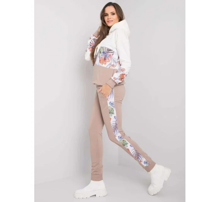 Súprava RV KMPL 7356.82 béžová a biela Súprava RV KMPL 7356.82 béžová a biela