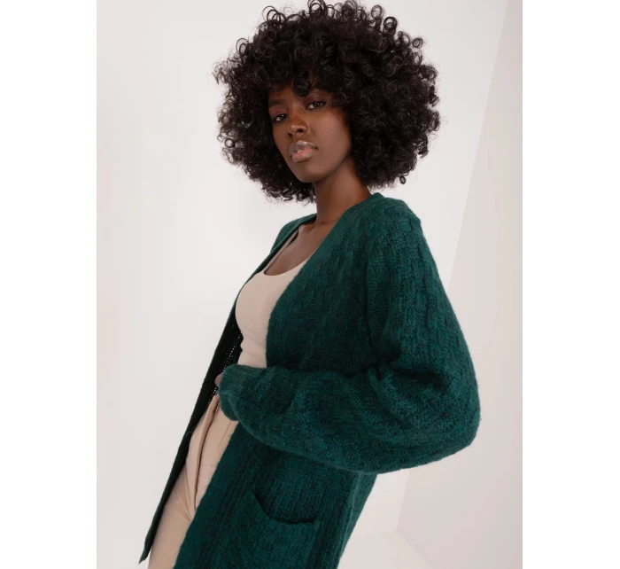 Dámsky sveter TW SW 3003.07X Tmavo zelená - FPrice