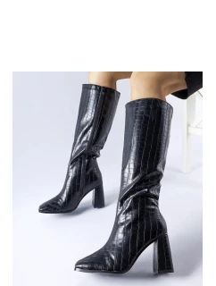 Čižmy na podpätku model 204730 Solea