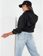 Dámská přechodná bunda s kapucí černá Dstreet model 21974312 - FashionStreet