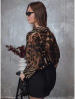 Dámske oversize tričko PANTHEAS s leopardou potlačou FashionStreet RY2709 Dámske oversize tričko PANTHEAS s leopardou potlačou FashionStreet RY2709