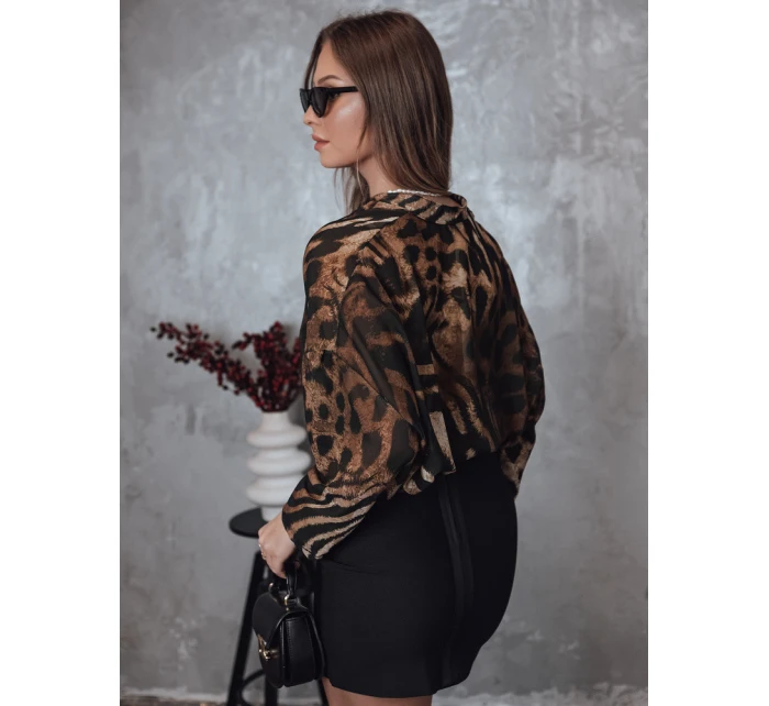 Dámske oversize tričko PANTHEAS s leopardou potlačou FashionStreet RY2709 Dámske oversize tričko PANTHEAS s leopardou potlačou FashionStreet RY2709