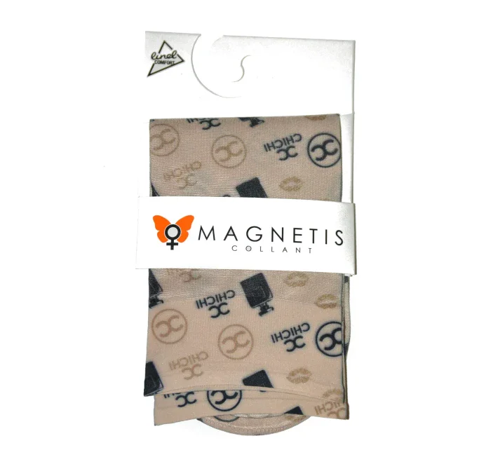 Dámske vzorované ponožky Magnetism lycra 20 den
