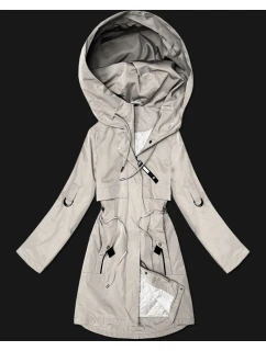 kurtka damska z  Goodlookin jasny beżowy model 22028870 - S'WEST