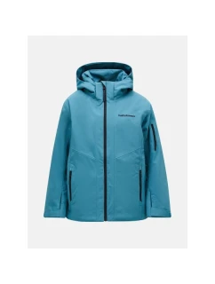 Bunda Peak Performance Jr Maroon zelená