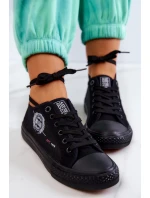 Dámské tenisky BIG STAR model 21575224 Černé - Big Star Shoes Dámské tenisky BIG STAR model 21575224 Černé - Big Star Shoes