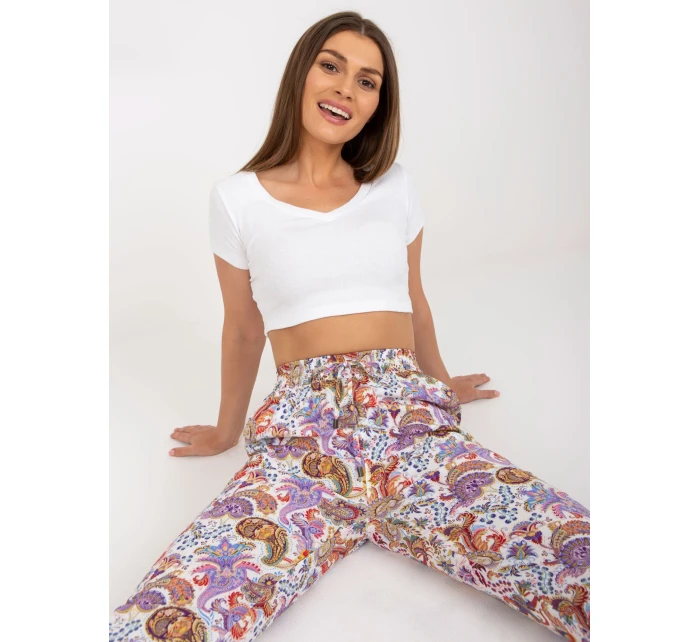 Nohavice D73771M61869M svetlo fialové