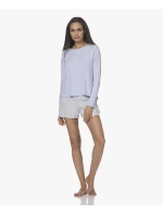 Dámské kraťasy na spaní Lila model 17037705 - Calvin Klein Dámské kraťasy na spaní Lila model 17037705 - Calvin Klein