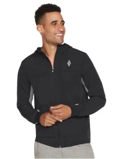 Premium Bunda s kapucí Black L model 21387339 - Skechers