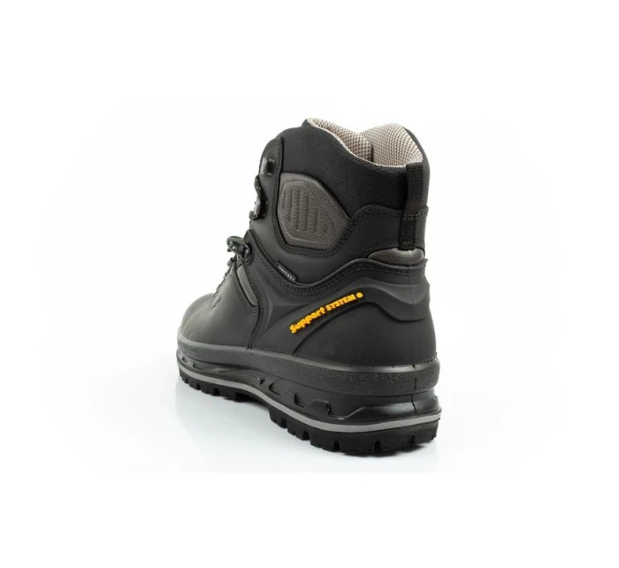 model 21479888 Nero pánské trekové boty kožené nepromokavé kotníkové boty - Grisport