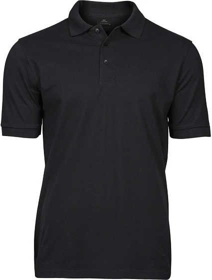 Tee Jays TJ 1405 Pánske luxusné ťažké strečové piqué polo 18.1405 čierne Tee Jays TJ 1405 Pánske luxusné ťažké strečové piqué polo 18.1405 čierne