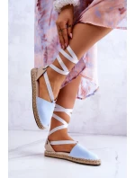 Dámské vázané espadrilky Big Star model 21577568 Modré - Big Star Shoes