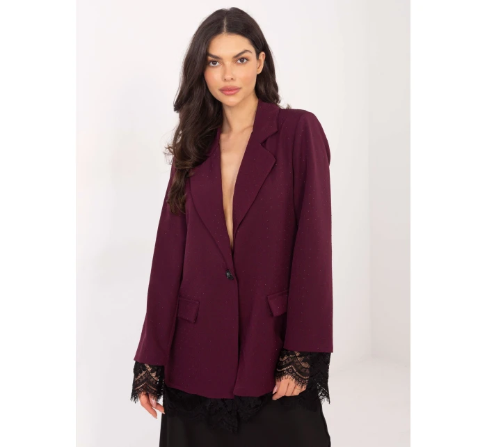 IT MA sako FL9916 1.07P tmavo červená