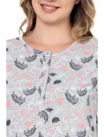 Dámská noční košile  šedá s  model 19034501 - Christina Secret