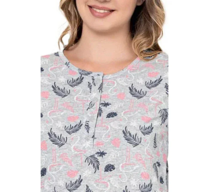 Dámská noční košile  šedá s  model 19034501 - Christina Secret