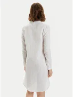 Dámska nočná košeľa 000QS7141E 100 biela - Calvin Klein Dámska nočná košeľa 000QS7141E 100 biela - Calvin Klein