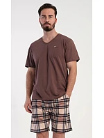 Pánské pyžamo šortky model 22405695 - Vienetta MAN Pánské pyžamo šortky model 22405695 - Vienetta MAN