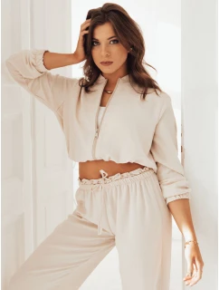 Dámská bunda bomber light beige Dstreet model 21972575 - FashionStreet