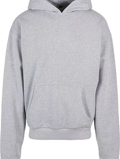 BY 162 Mikina s kapucí z těžké bavlny "Ultra Heavy" model 22440911 heather grey - Build your Brand