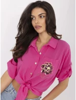 Koszula DHJ KS model 21129457 1.66 fuksjowy - FPrice