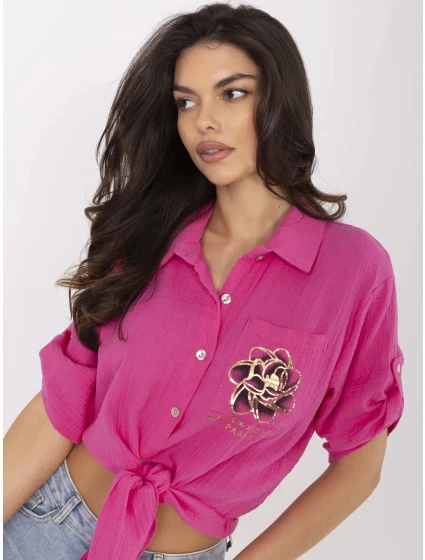 Koszula DHJ KS model 21129457 1.66 fuksjowy - FPrice