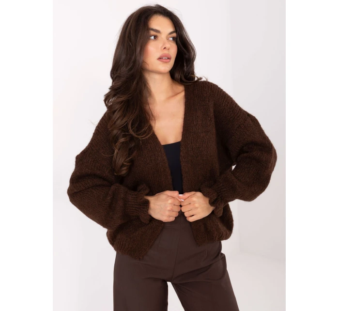 Jumper MI SW 0904.82 tmavohnedý Jumper MI SW 0904.82 tmavohnedý