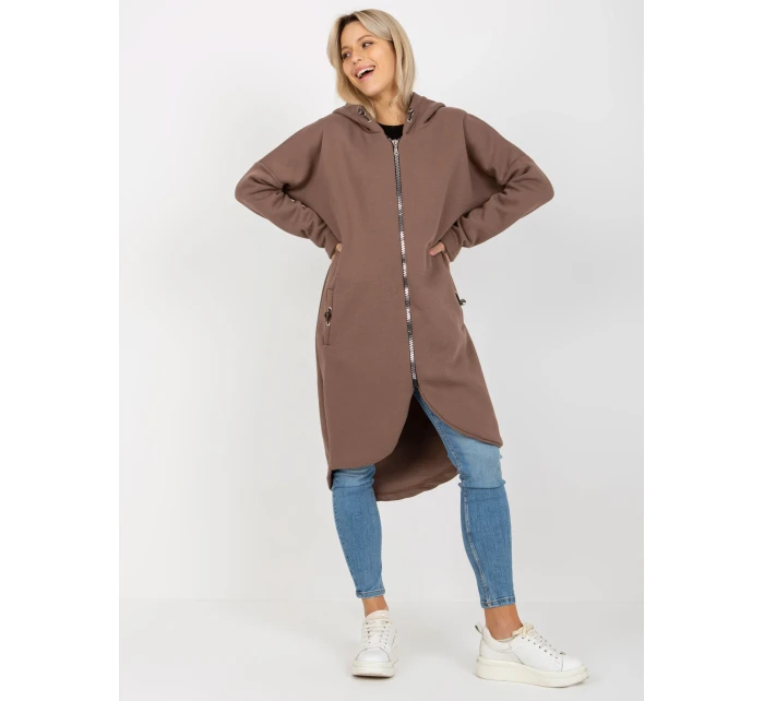 Mikina RV BL 4858 1.99P hnědá