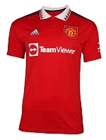 Pánske polo tričko Manchester United H Jsy M H13881 červené - Adidas