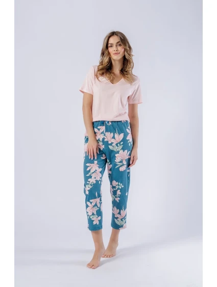 Leveza 1577 Pyžamo Celeste M-2XL