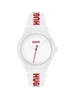 HUGO Lit For Him White 1530345 + BOX Pánske hodinky HUGO Lit For Him White 1530345 + BOX Pánske hodinky