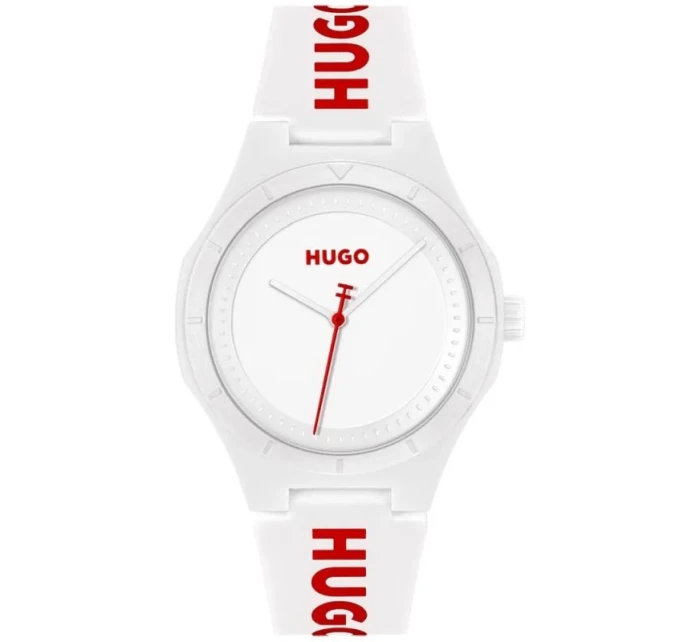 HUGO Lit For Him White 1530345 + BOX Pánske hodinky HUGO Lit For Him White 1530345 + BOX Pánske hodinky