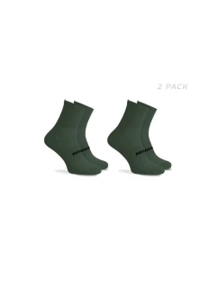 Rogelli ESSENTIAL ponožky zelené 2pack 36-39