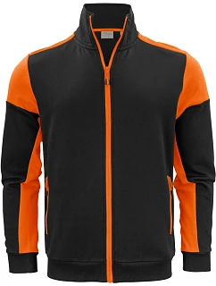 Prime Sweater Full Zip Men Pánská mikina model 22456005 black/orange - Printer
