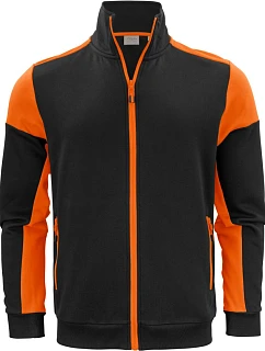 Prime Sweater Full Zip Men Pánská mikina model 22456005 black/orange - Printer