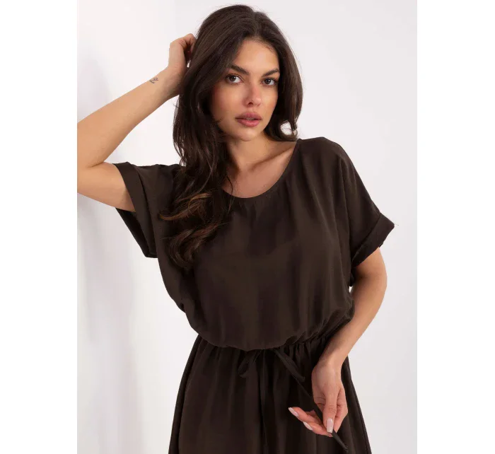 Sukienka MI SK model 21191013 ciemny brązowy - FPrice