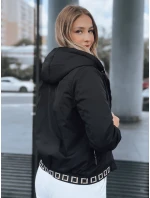 Dámska bunda s kapucňou SELENE black FashionStreet TY3751 Dámska bunda s kapucňou SELENE black FashionStreet TY3751