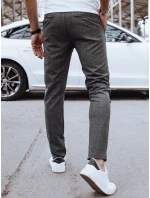 Pánske ležérne nohavice tmavosivé FashionStreet UX4400