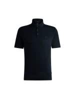 Pánske polo tričko BOSS Parlay 143 BLU klasického regular strihu v tmavomodrej farbe (50515596-405)