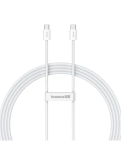 Kábel Baseus Superior typu C-Type C 30W 2m (biely)