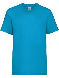Kids Valueweight T Dětské tričko model 22424186 azure blue - Fruit of the Loom