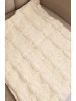 Dámsky pletený vlnený komín mäkký a teplý KN23 béžový Dámsky pletený vlnený komín mäkký a teplý KN23 béžový