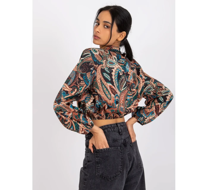 Halenka DHJ BZ model 17508519 černá a béžová - FPrice