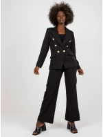 Dámské sako DHJ MA model 17394758 černé - FPrice Dámské sako DHJ MA model 17394758 černé - FPrice