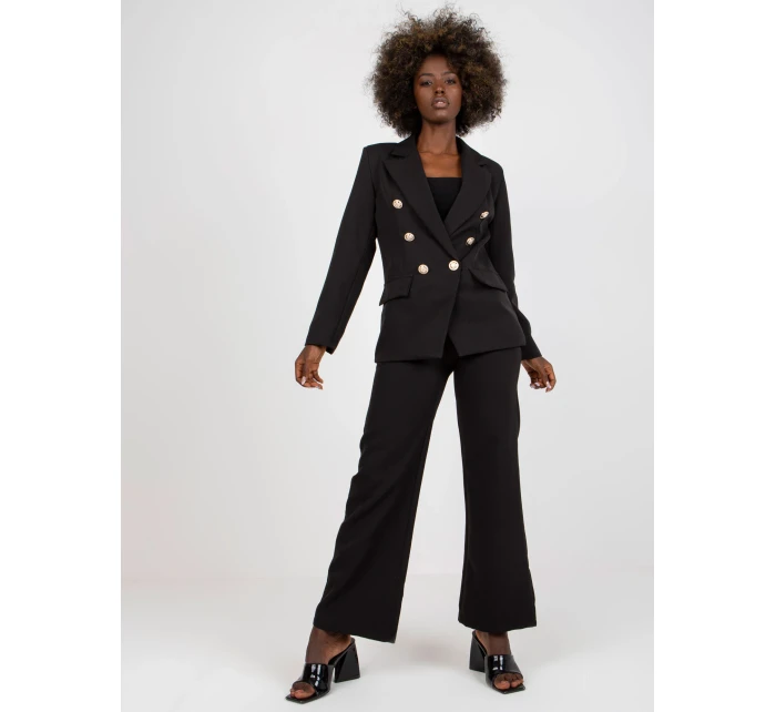 Dámské sako DHJ MA model 17394758 černé - FPrice Dámské sako DHJ MA model 17394758 černé - FPrice