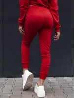 Dámské tepláky RELAX červené Dstreet model 21978577 - FashionStreet Dámské tepláky RELAX červené Dstreet model 21978577 - FashionStreet