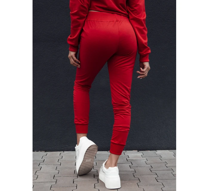 Dámské tepláky RELAX červené Dstreet model 21978577 - FashionStreet Dámské tepláky RELAX červené Dstreet model 21978577 - FashionStreet