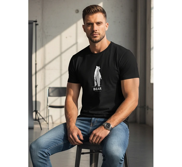 Pánské tričko s nápisem BEAR NX062R Pánské tričko s nápisem BEAR NX062R