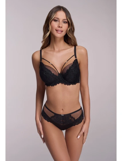 Podprsenka Soft  Black Maxi Bra model 21397817 - Ava