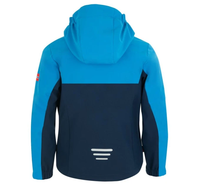 Trollkids Detská softshellová bunda Kristiansand Jacket blue/ navy (320-117) Trollkids Detská softshellová bunda Kristiansand Jacket blue/ navy (320-117)