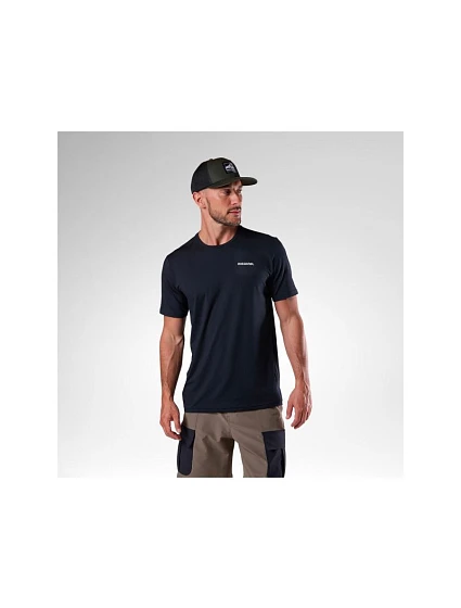 Pánske tričko ROSSIGNOL M Graphic Active Tee, čierne Pánske tričko ROSSIGNOL M Graphic Active Tee, čierne